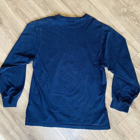 Vintage NBA Sweatshirt Youth XL Basketball Long Sleeve Blue NBA Elevation - Picture 12 of 13